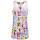 Fila Laboe AOP Tennis Kleid Mädchen - Lilac Sachet Comic, Book AOP 122/128