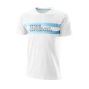 Wilson Chi Script CTN Tee-Slimfit T-Shirt - Men - White