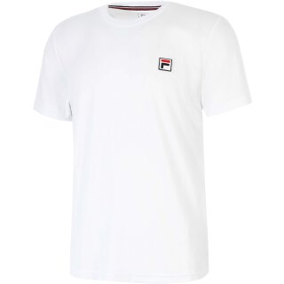 Fila T-Shirt Dani - Sport Tennis Shirt Herren - Weiß