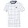 Fila T-Shirt Jack - Tennis Shirt Herren - Weiß, Marinerblau