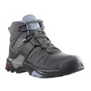 Salomon X Ultra 4 Mid GTX Hiking Shoes - Women - Magnet, Black, Zen Blue