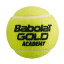 Babolat Gold Academy Drucklose Tennisb&auml;lle - 72 B&auml;lle im Eimer - Druckloser Ball f&uuml;r Tennistraining