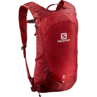 Salomon Trailblazer 10 Backpack - Chili Pepper, Red Dahlia, Ebony