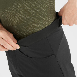 Salomon Wayfarer Shorts Kurze Hose Herren Schwarz Funktionsma