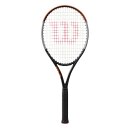 Wilson Burn 100LS v4 Tennis Racket 18x16 280g - Black, Grey, Orange