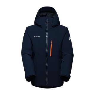 Mammut Stoney HS Thermo Jacket - Ski Jacket - Insulated Jacket - Men - Marine Vibrant, Orange