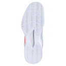 Babolat Jet Tere - Tennischuhe für Damen Clay - Weiß, Living Coral