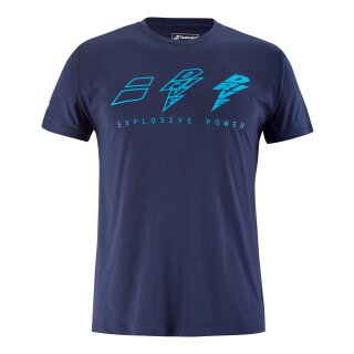 Babolat Drive Cotton Tee - T-Shirt - Men - Drive Blue