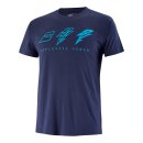 Babolat Drive Cotton Tee - T-Shirt - Herren - Blau