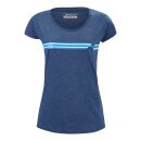 Babolat Exercise Stripes Tee - Tennis Shirt Damen - T-Shirt Blau