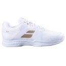 Babolat SFX3 All Court Wimbledon Tennis Shoes - Men - White, Gold