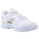 Babolat SFX3 All Court Wimbledon Tennis Shoes - Men - White, Gold