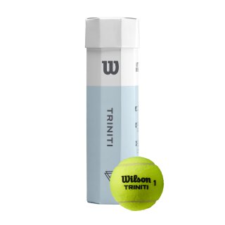 Wilson Triniti Tennis Balls - 4 Ball Sleeve - Tennis Ball with sustainable packaging