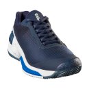 Wilson Rush Pro 4.0 Clay Tennis Shoes - Men - Navy Blazer, White, Lapis Blue