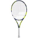 Babolat Aero Junior 25 Tennis Racket - Strung - Grey,...