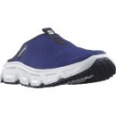 Salomon Reelax Slide 6.0 - Recovery Shoes - Men - Clematis Blue, White, Dark Sapphire