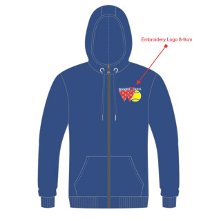 Wagner Tennis Hoodie Tennis Trainingsjacker mit Kapuze für Kinder