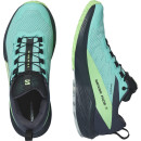 Salomon - Sense Ride 5 GTX Trailrunningschuhe Wasserdicht Gore-Tex- Damen - Blue Radiance / Green Ash / India Ink - Türkis, Mint