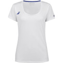 Babolat Play Cap Sleeve Top Girl Weiss