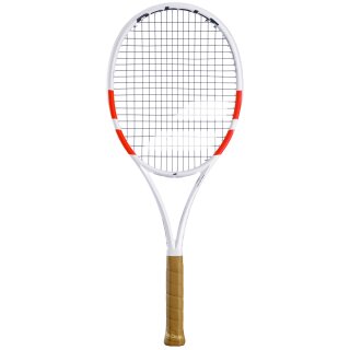 Babolat Pure Strike 97 Gen 4 Tennisschläger 2024 - Turnierschläger - 16x20 310g - Weiß Rot Schwarz