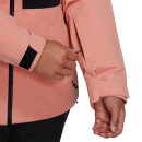 Mammut Stoney HS Thermo Hooded Jacket - Skijacke mit helmtauglicher Kapuze - Damen - Rosa, Schwarz