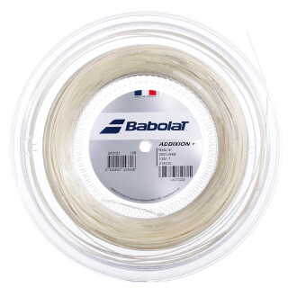 Babolat Addixion+ 125 Tennissaite Saitenrolle - 200m - Natural