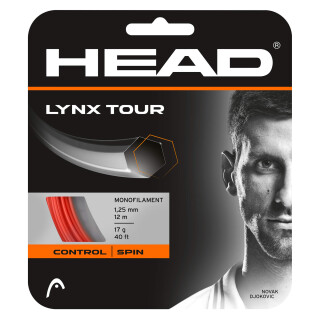 Head Lynx Tour 125 Set Tennissaite - 1.25mm - 12m - Orange