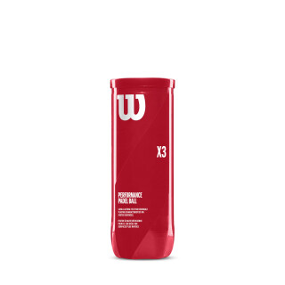 Wilson Padel X3 Padelbälle 3er Dose