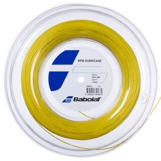 Babolat RPM Hurricane 125 Tennissaite Saitenrolle - 200m Rolle - Gelb