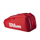 Wilson Super Tour Red 9PK Tennistasche -...