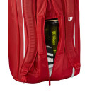 Wilson Super Tour Red 15PK Tennistasche - Schlägertasche - Rot