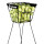 Babolat Tennis Ball Cart - Ballkorb für 72 Tennisbälle - Schwarz
