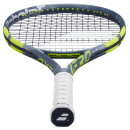 Babolat Pure Aero Team Gen 9 U Tennisschläger - Racket 16x19 285g - unbespannt - Schwarz, Leuchtgelb