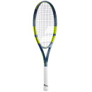 Babolat Pure Aero Jr 26 Gen9 Tennisschläger - Junioren 250g - bespannt - Schwarz, Leuchtgelb
