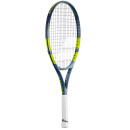 Babolat Pure Aero Jr 25 Gen9 Tennisschläger - Junioren 235g - bespannt - Schwarz, Leuchtgelb