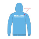 Wagner Tennis Hoodie Tennis Hellblau Trainingsjacke mit...