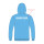 Wagner Tennis Hoodie Tennis Hellblau Trainingsjacke mit Kapuze Unisex