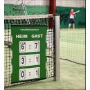 ProTennisAustria Tennis Spielstandsanzeige - Medium 82x58 cm - Tennis Scoreboard Grün - Zähltafel / Anzeigetafel für den Tennisplatz - Tennis Zähler