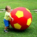 ProTennisAustria Nylon Ballon Ball Kindertraining Warm-up - 75 cm - Rot Gelb
