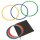 ProSportAustria Ringe Reifen 45 cm einzeln 12 St&uuml;ck Set zur Ringleiter verbindbar - Bunt