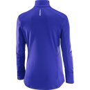 Salomon Shirt Trail Runner Warm Midlayer - Damen - Blau