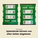 ProTennisAustria Spielstandsanzeige Z&auml;hltafel 90 x 60 cm - Scoreboard - Gr&uuml;n
