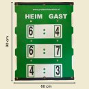 ProTennisAustria Spielstandsanzeige Z&auml;hltafel 90 x 60 cm - Scoreboard - Gr&uuml;n