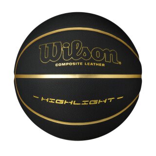 WILSON HIGHLIGHT 295 BASKETBALL Schwarz/Gold