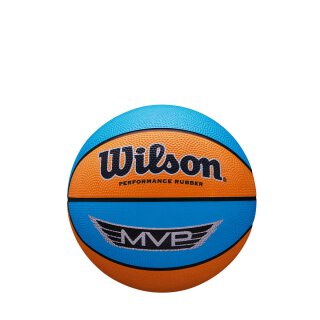 WILSON MVP MINI BASKETBALL Aqua/Orange
