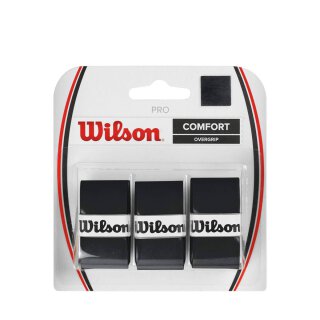 Wilson Pro Overgrip - 3 pack -  Black