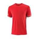 Wilson Team Crew Shirt Solid - Herren - Rot