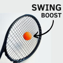 ProTennisAustria SwingBoost - Tennisschläger Schwungtrainer - ⌀6cm / 150g - Orange - Soft Vinyl - Perfekt zum Aufwärmen vor dem Tennis