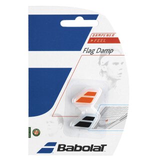 BABOLAT FLAG DAMP X2 Schwarz/Neon Rot
